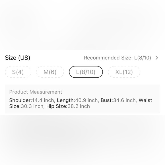 Twist Front Split Hem Dress. Never worn. Very stretchy. - Picture 5 of 5